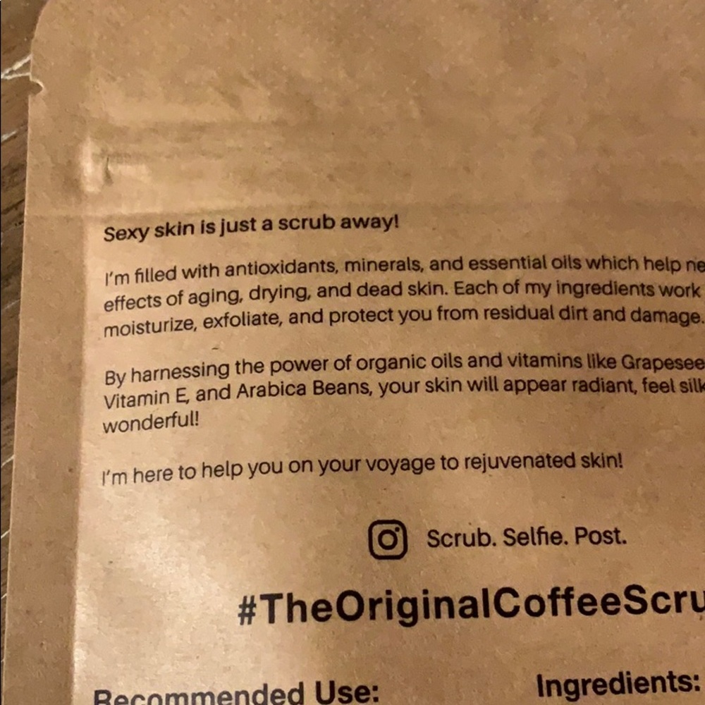 The Coffee Scrub Exfoliator Scrub - Picture 3 of 3